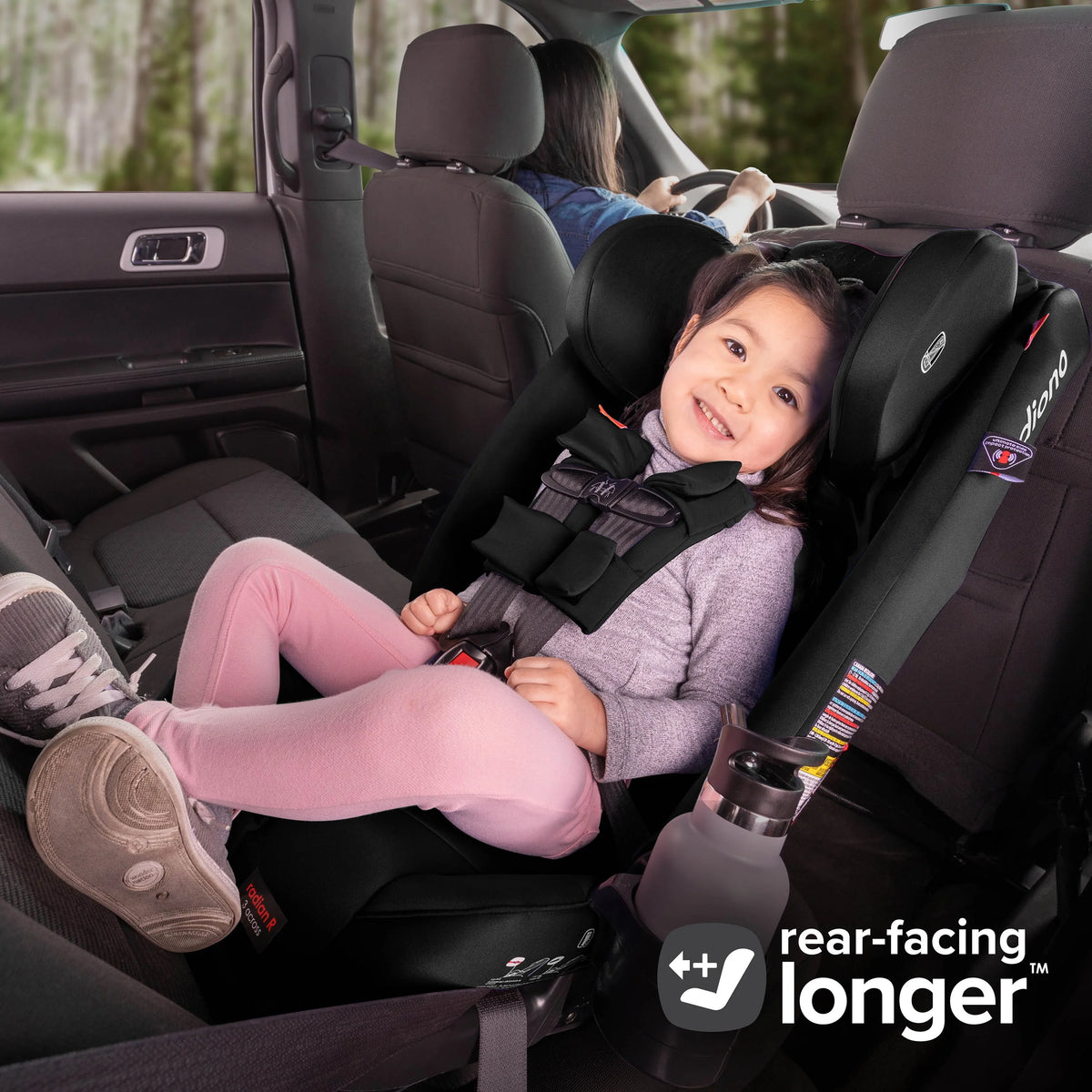 Black Convertible Car Seat Q80078