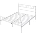 Queen Size Black Metal Platform Bed C484658