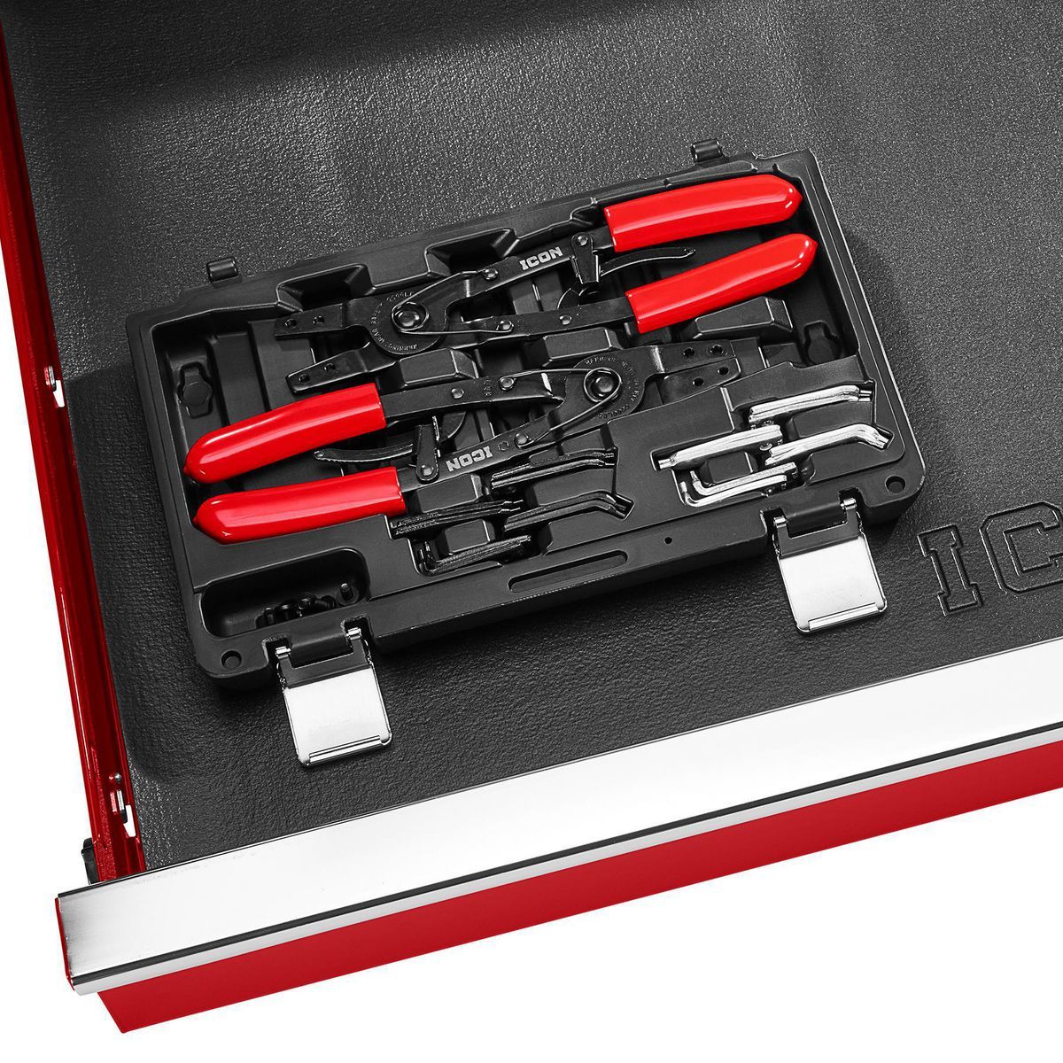 Ratcheting Retaining Ring Pliers Set with Replaceable Tips B648179