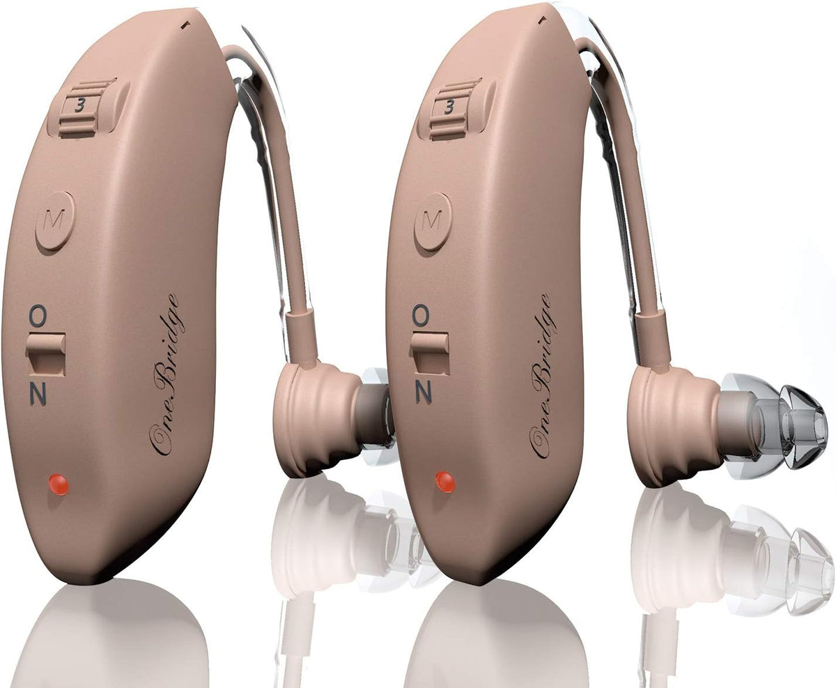 Rechargeable Digital Hearing Aids with Volume Control S216