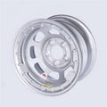 Silver Powder Coat 15 x 8 in. Beadlock Wheel M150338