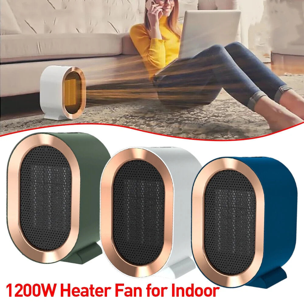 800W/1200W Portable Ceramic Fan Heater O646599