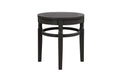 Black Round Side Table P1657