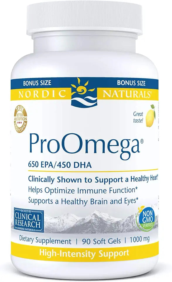 90 Soft Gels 1280 mg Omega-3 Fish Oil X8602