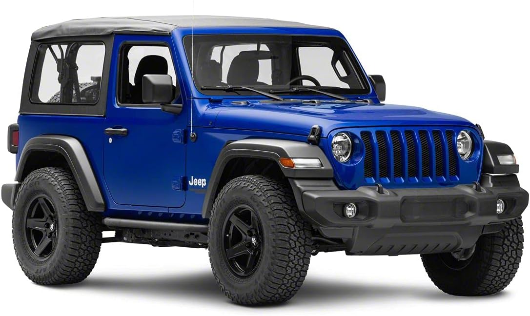 Tubular Rock Sliders for Jeep Wrangler JL 2-Door B756