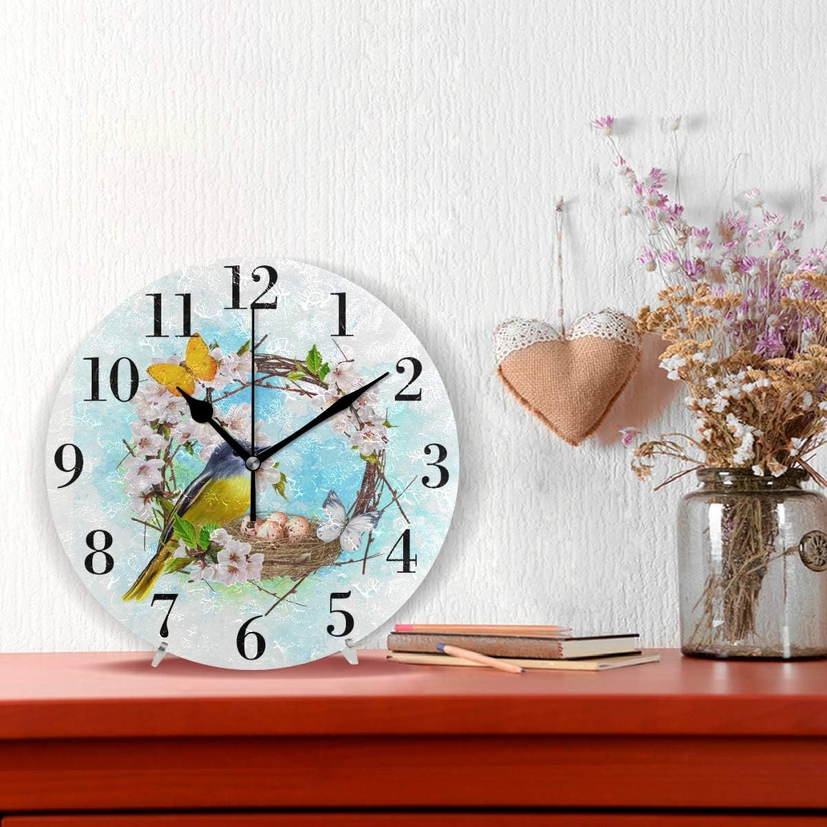 9.8 Inch Silent Round Wall Clock Z408