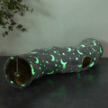 Collapsible Cat Tunnel Tube with Plush Ball Toys X108