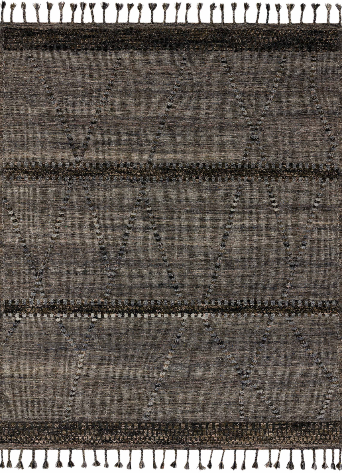 Grey Multi 4'0 x 6'0 Rug F863