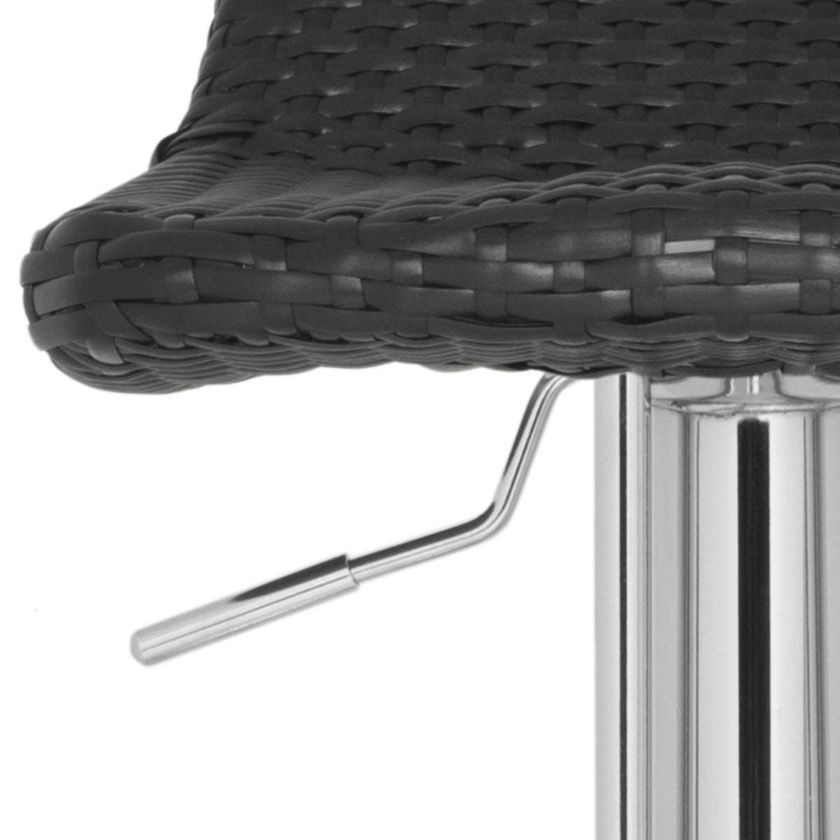 Black Swivel Bar Stool W762