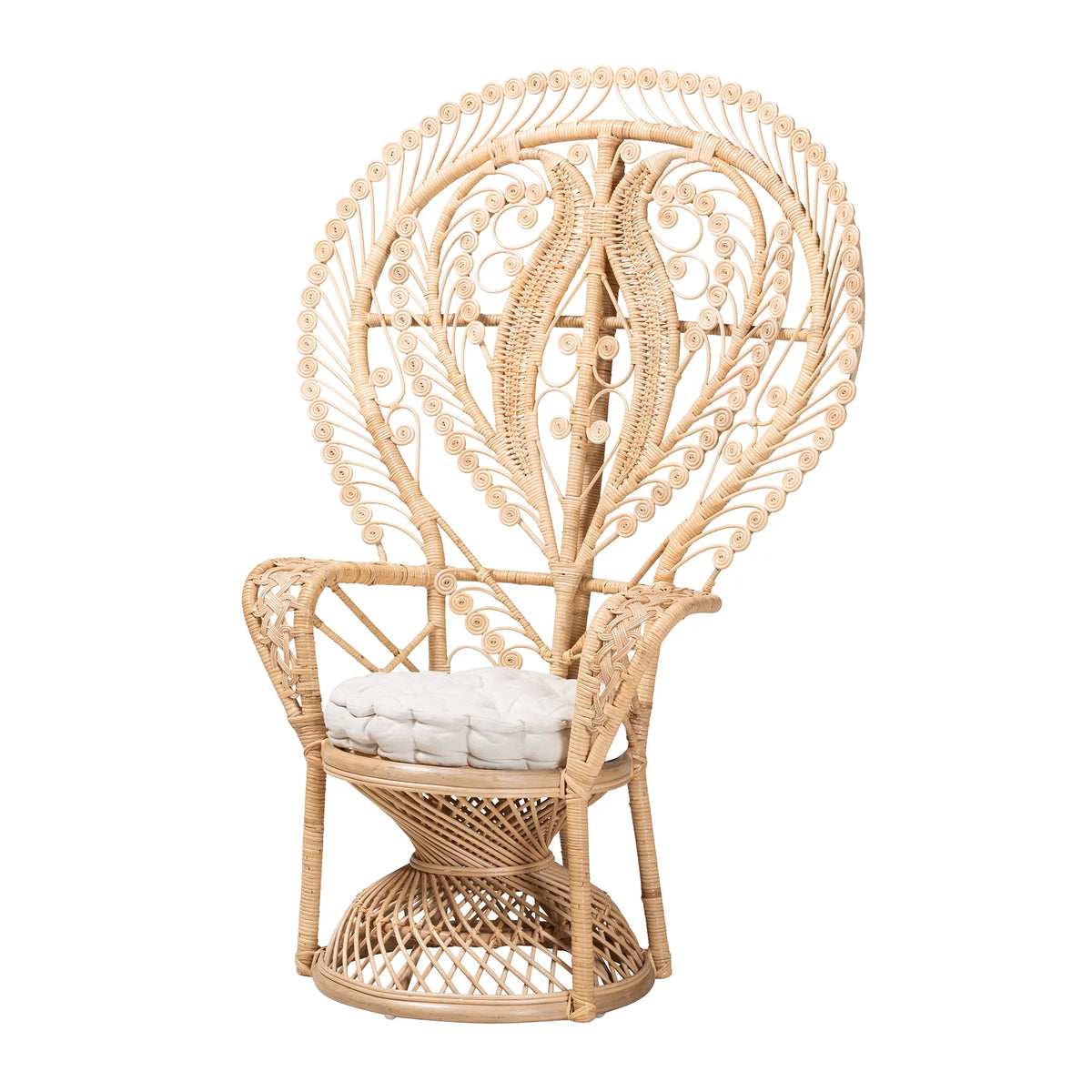 Natural Brown Rattan Chair X534