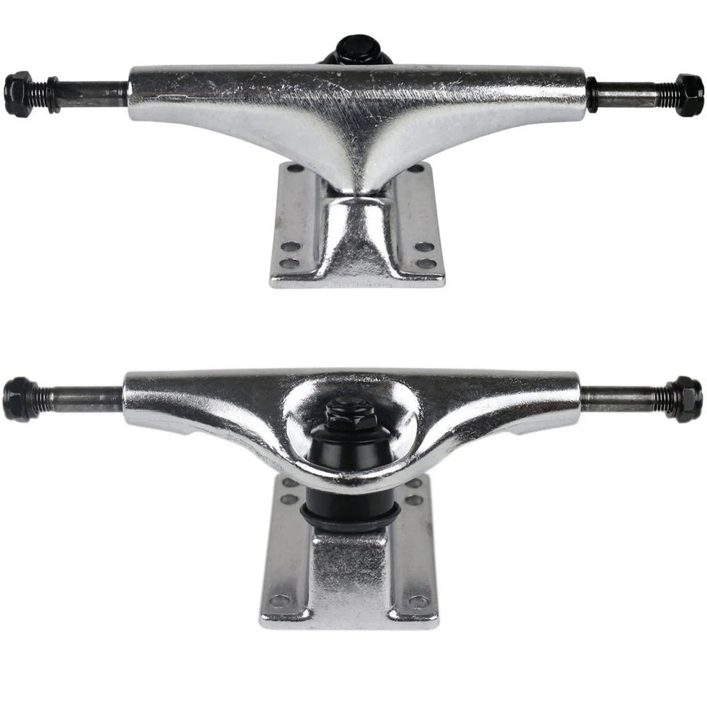 Purple 8.0" Complete Skateboard with Silver Trucks and Black Wheels W5514