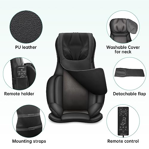 Heated Shiatsu Neck Back Massager Seat Cushion U91409