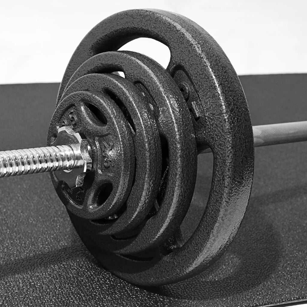 5lb Black Cast Iron Weight Plate T73569