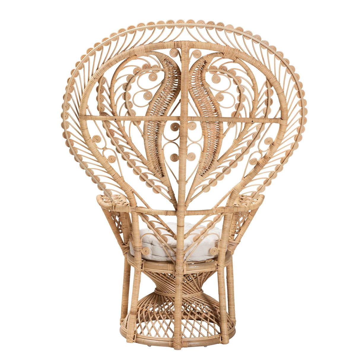Natural Brown Rattan Chair X534