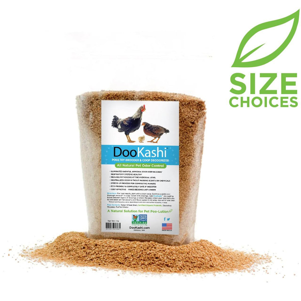 4.5 lb Poultry Coop Odor Eliminator & Compost Accelerator W370