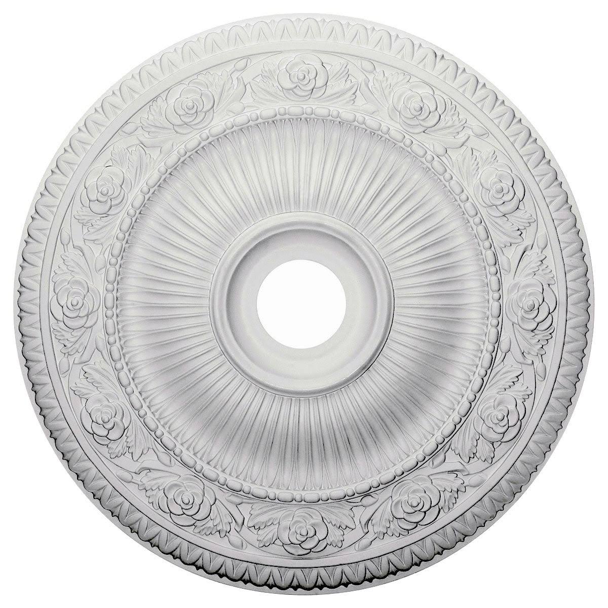 24 1/4x22OD x 3 7/8x22ID x 2x22P Ceiling Medallion D580