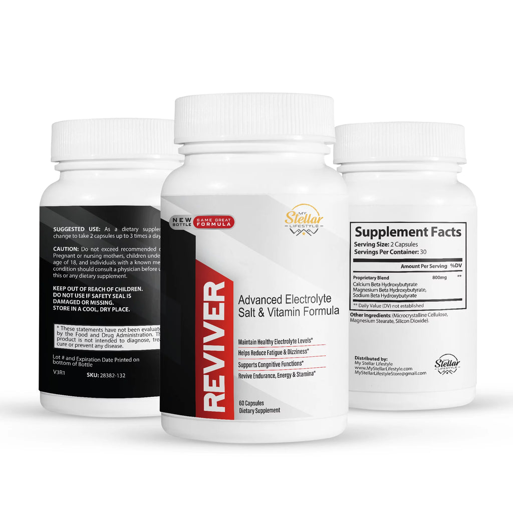 5 Pack Electrolyte Salt and Vitamin Formula 60 Capsules P528871