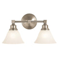Polished Nickel 2-Light Sconce M66158