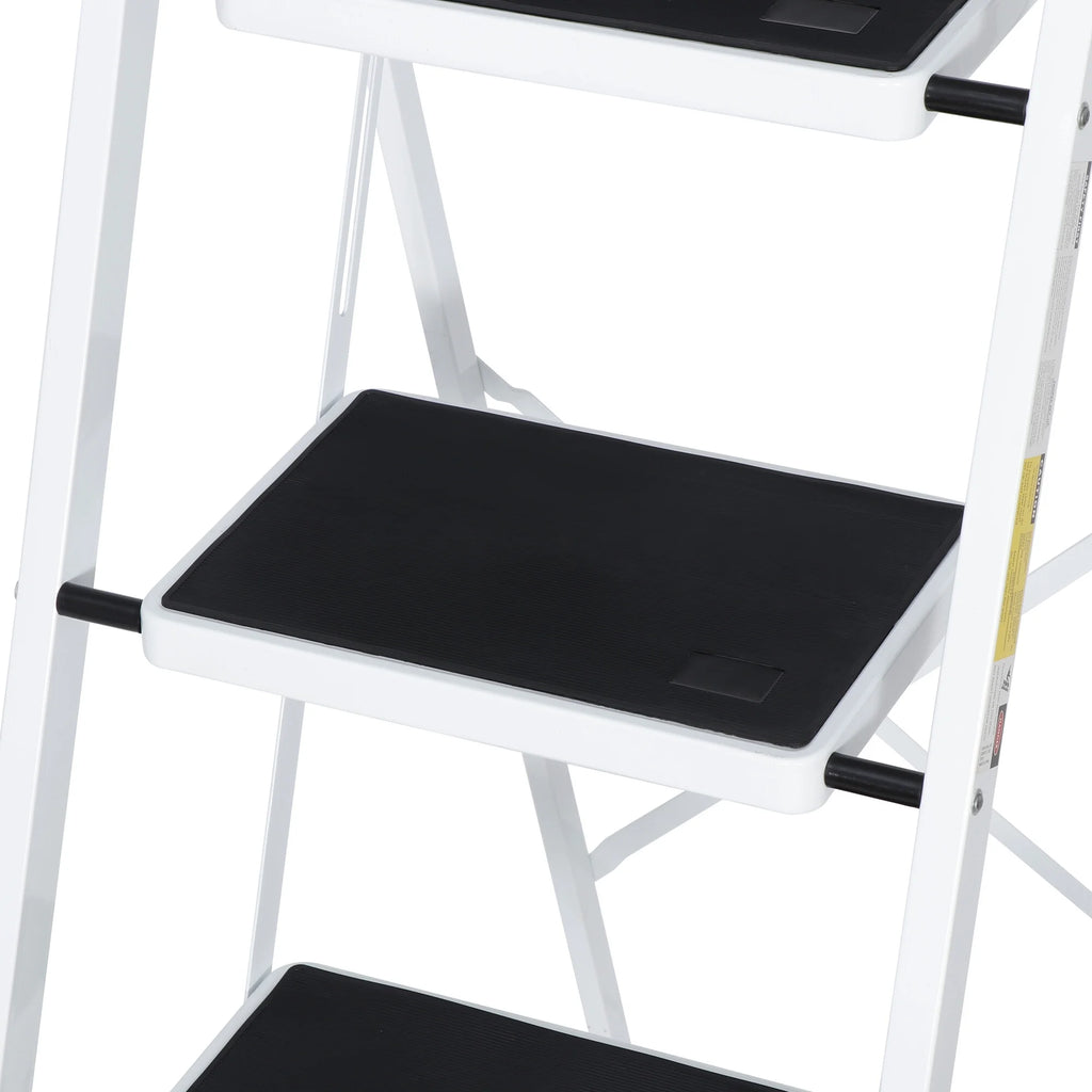 4 Step Ladder with Handgrip and Wide Platform Steps W35568