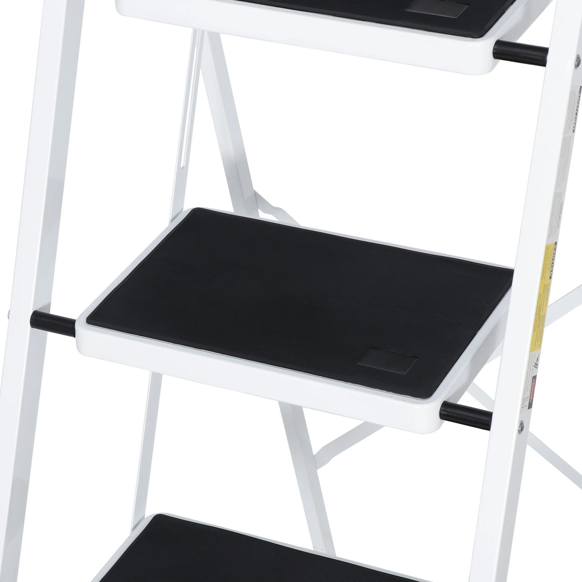 4 Step Ladder with Handgrip and Wide Platform Steps W35568