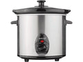 3-Qt. 170-Watt Stainless Steel Slow Cooker Q857