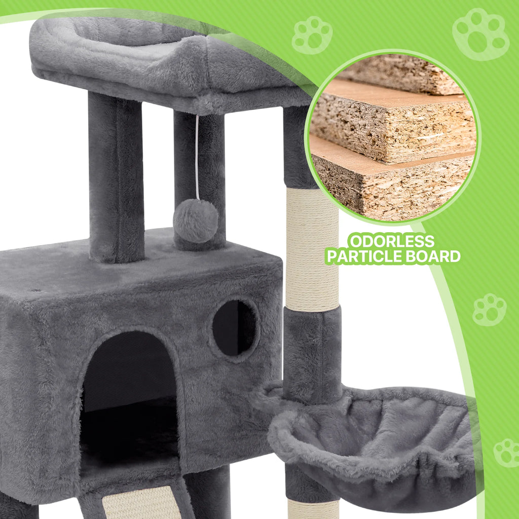 36-in Multi-Level Plush Cat Tree G23798