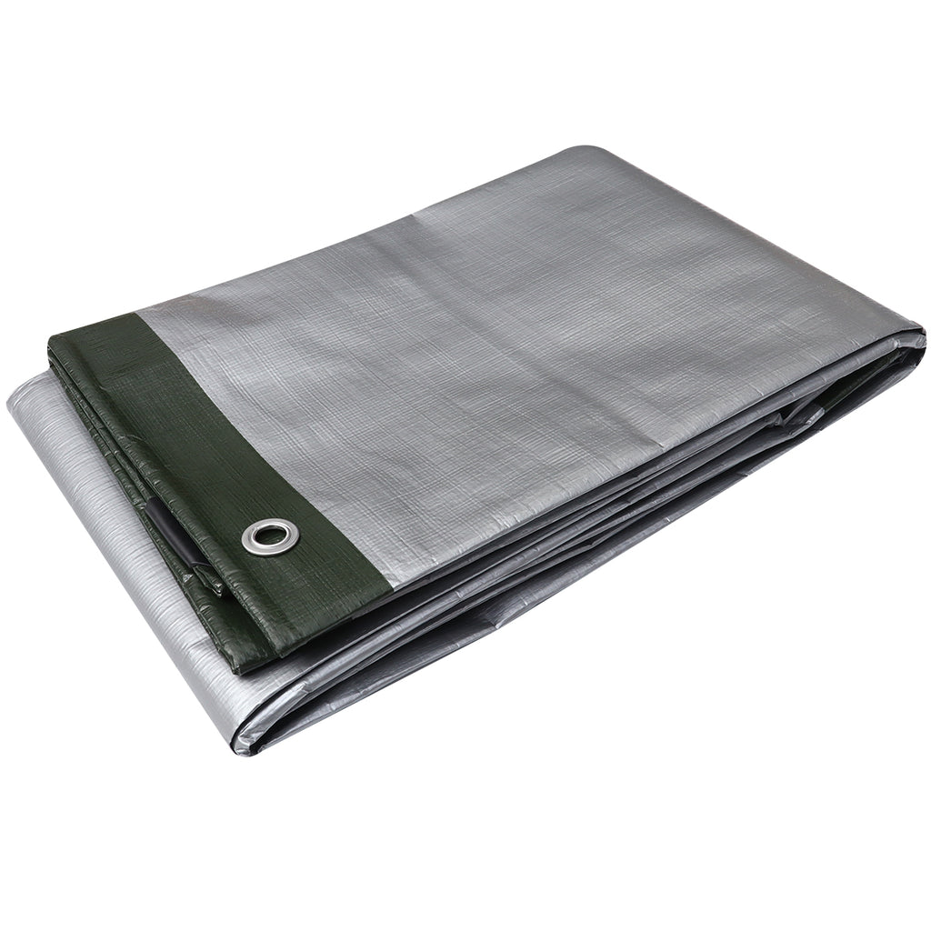 Green Waterproof Tarp Tent E697242
