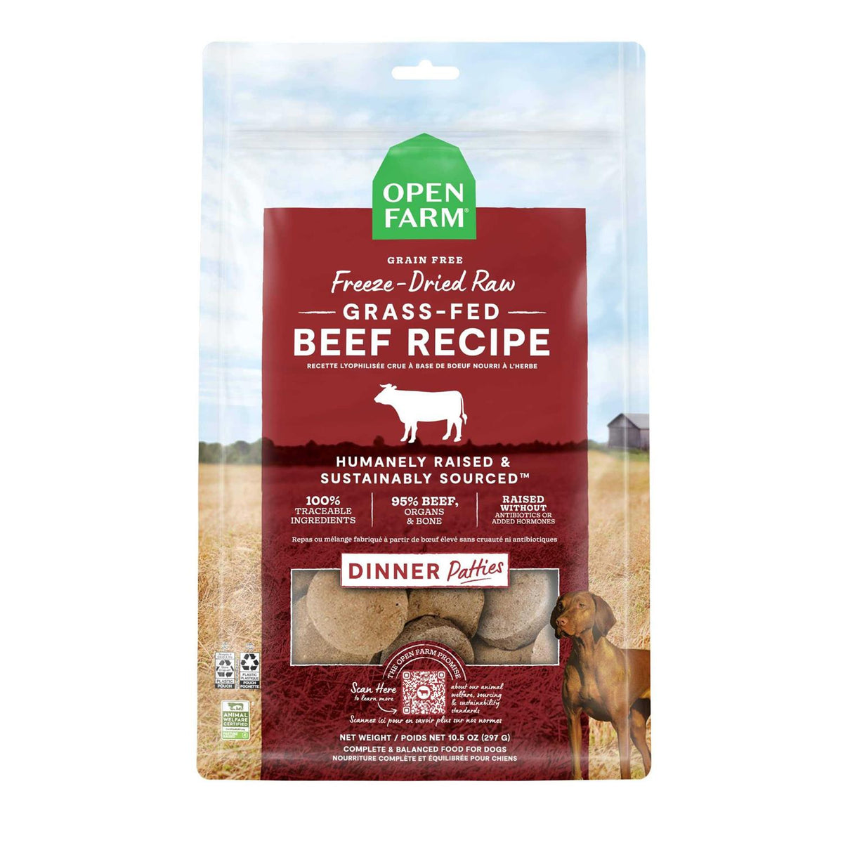 Freeze Dried Raw Patties Dog Food N656642