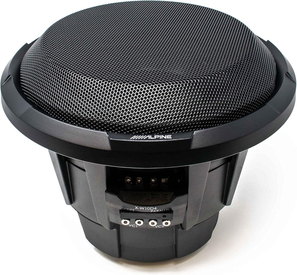 10-Inch Dual 4 Ohm Subwoofer Bundle T606