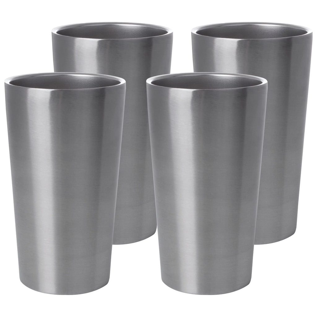 4 Piece Double Wall Stainless Steel Tumbler Set I1524