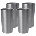 4 Piece Double Wall Stainless Steel Tumbler Set I1524