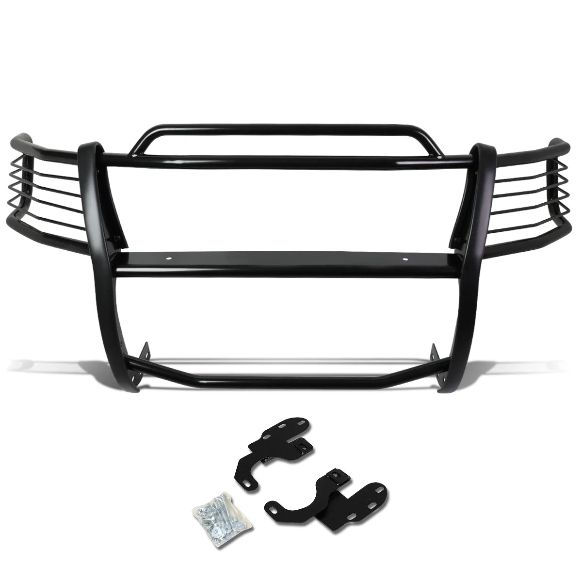 Black Front Bumper Protector Brush Grille Guard D922155
