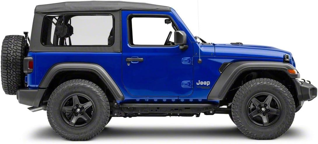Tubular Rock Sliders for Jeep Wrangler JL 2-Door B756