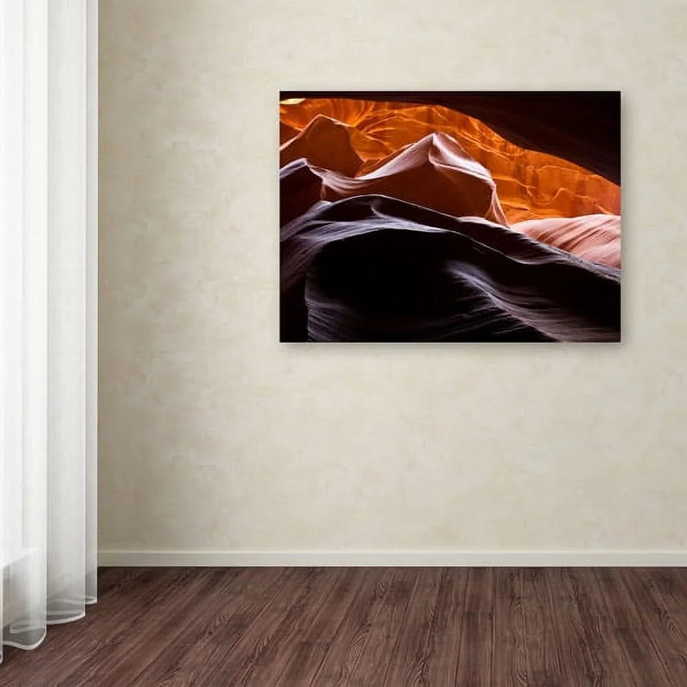 Antelope Canyon 3 14" x 19" Canvas Art P8571