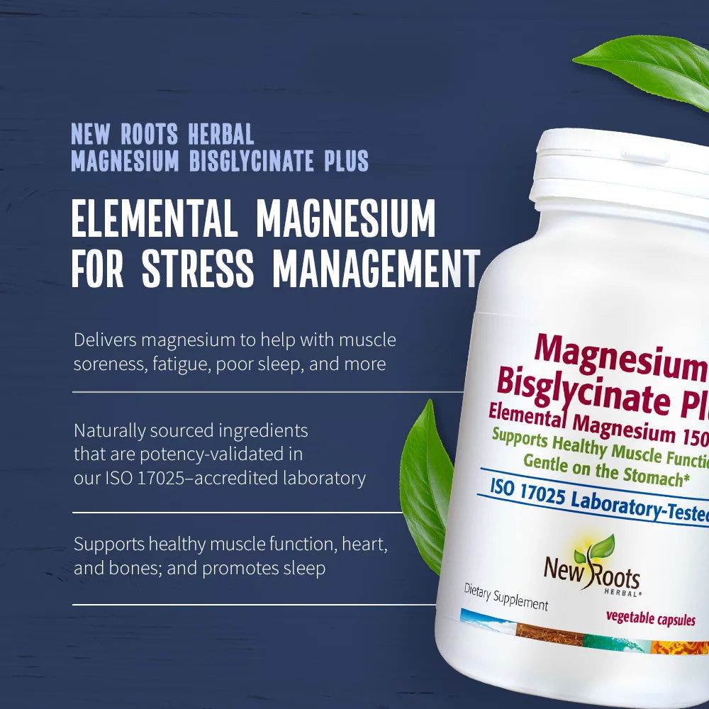 Magnesium Bisglycinate Plus 120 Capsules 150 mg U546366