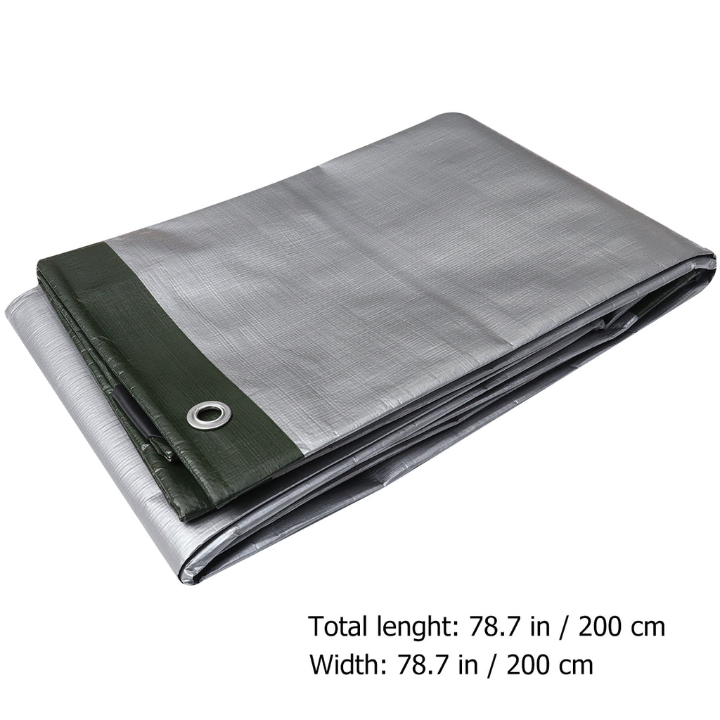 Green Waterproof Tarp Tent E697242