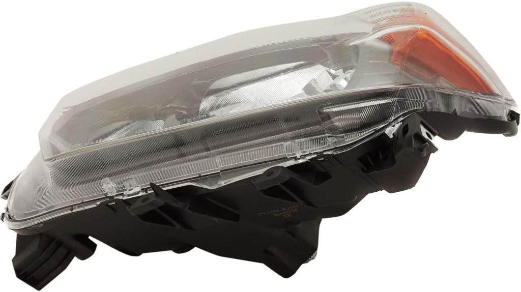 Driver and Passenger Side Headlight Assembly Lens Housing for 2010-2013 Toyota 4Runner D250