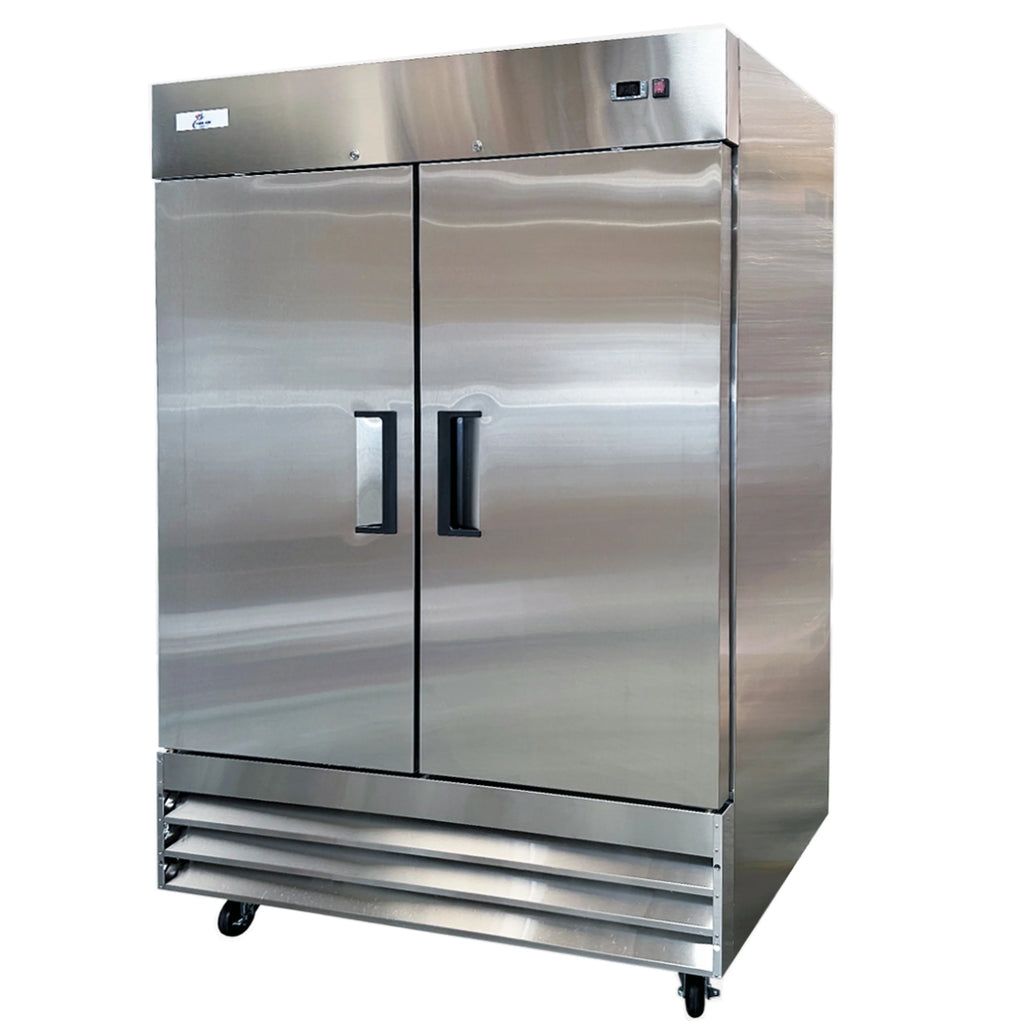 Commercial Reach In 2 Door Freezer U663