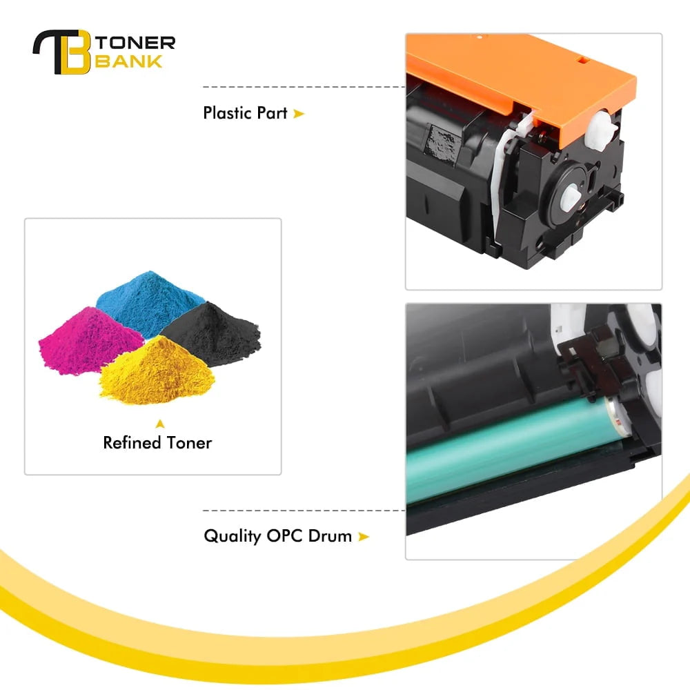 Black Cyan Magenta Yellow 4-Pack Toner Cartridge G37185