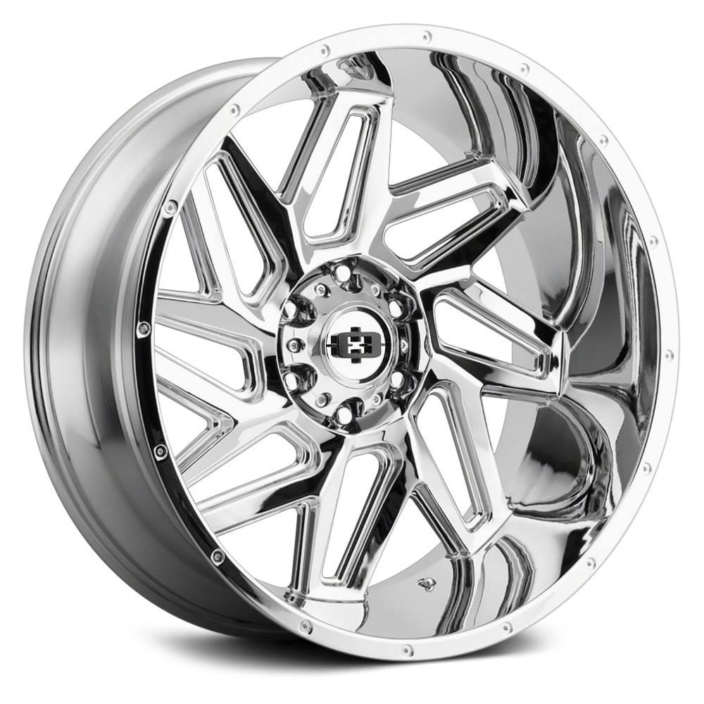 20x10 8x165.1 -25mm Chrome Wheel R7113