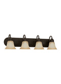 Heirloom Bronze Four-Light Wall/Bath F583