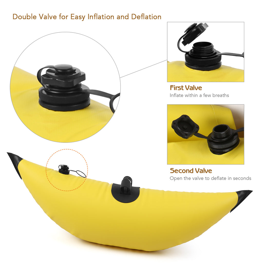 Kayak PVC Inflatable Outrigger Float Stabilizer Kit B38069