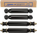 Front and Rear Shock Absorbers for Club Car DS G&E 1988-up, Precedent G&E 2004-up, 4pcs Y105653