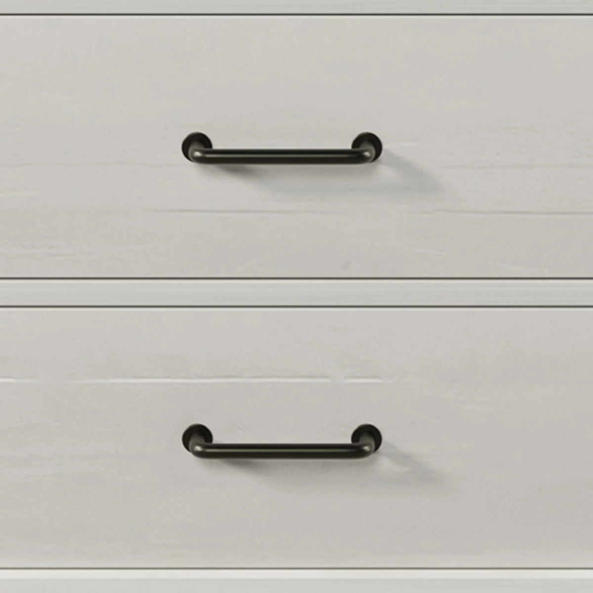 White Solid Pine Wood Six-Drawer Chest Z322