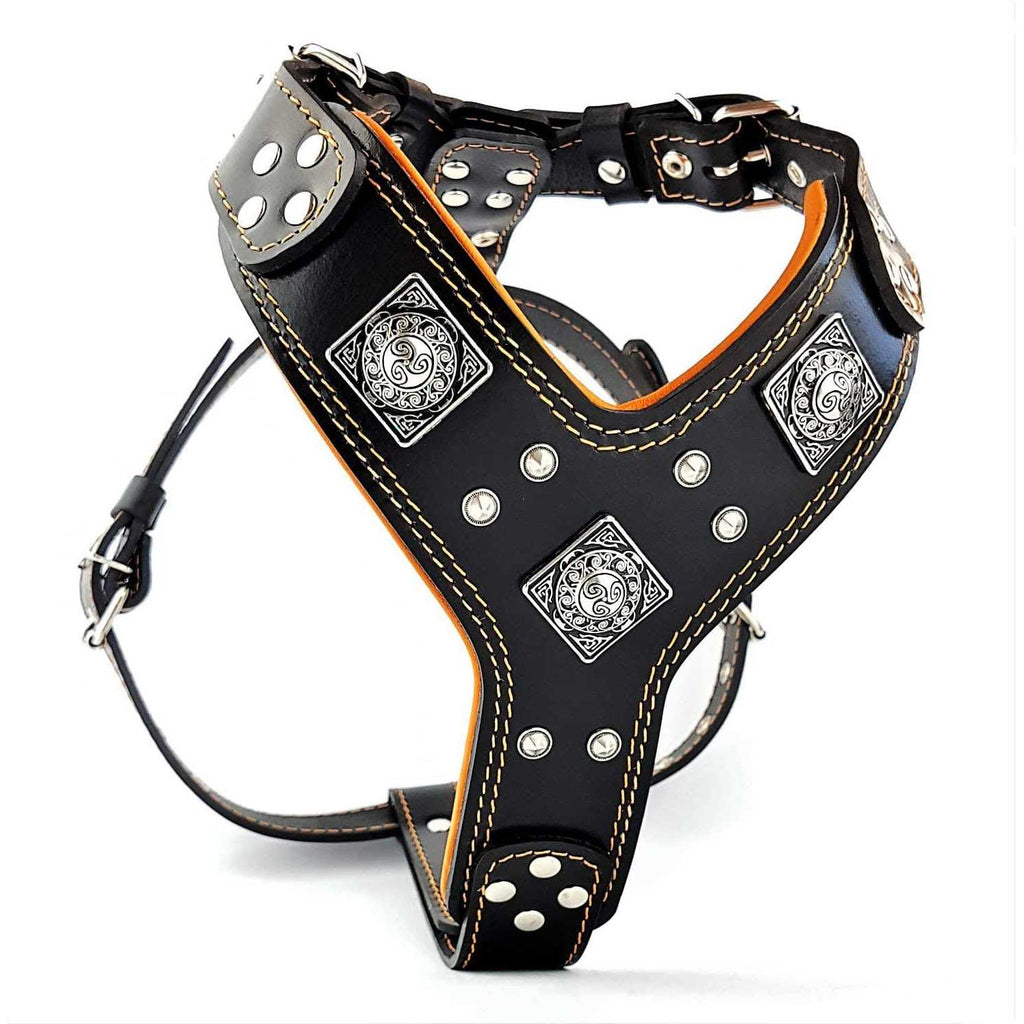 Dog Leather Harness D767
