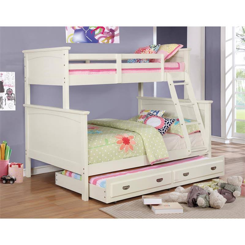 White Wood Trundle R745