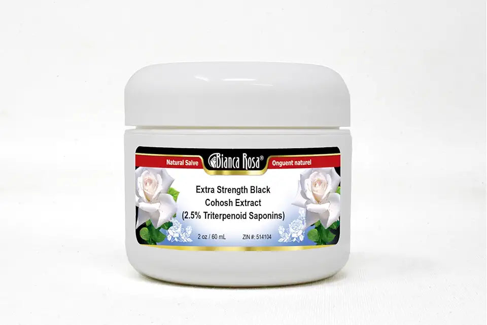 Black Cohosh Extract 2.5% Triterpenoid Saponins Salve Ointment 2 oz U454431