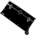Large 32 x 18 x 16.5 Inches Lockable Footlocker with Wheels T636