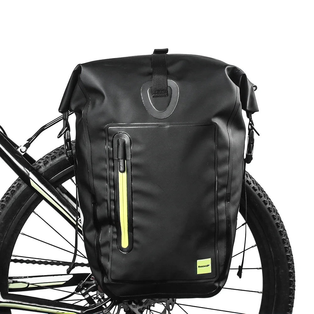 25L Waterproof Bike Rear Rack Pannier Bag U55099