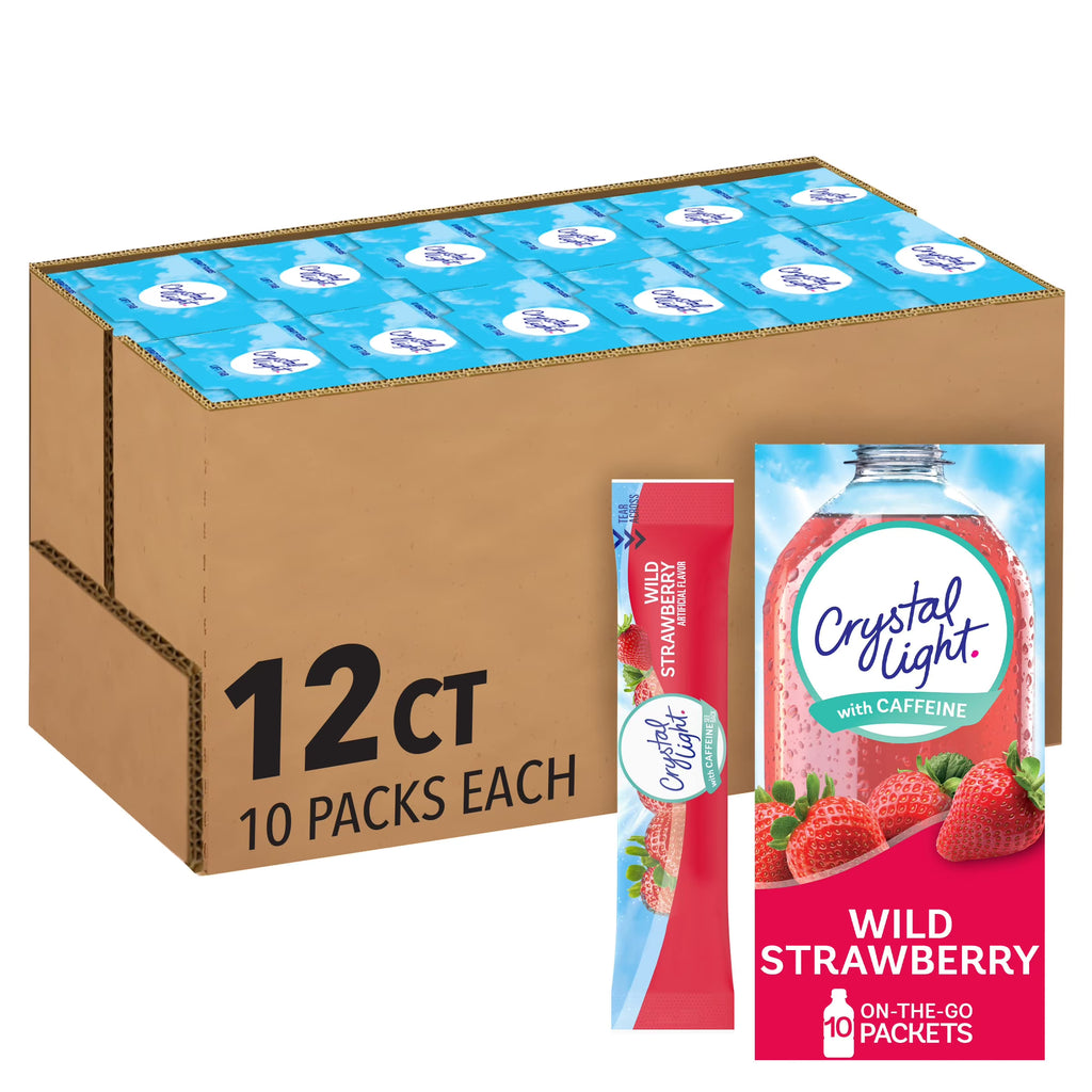 Sugar-Free Wild Strawberry Powdered Drink Mix 120 Count E418856